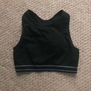Racerback sports bra
